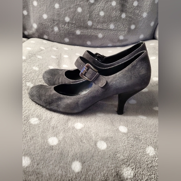 Franco Sarto, dark grey size 8.5, pump - Picture 4 of 12